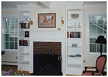 bookshelves