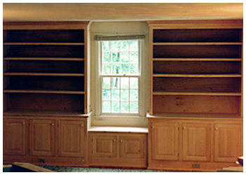 bookshelves