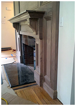 maple mantle ledge