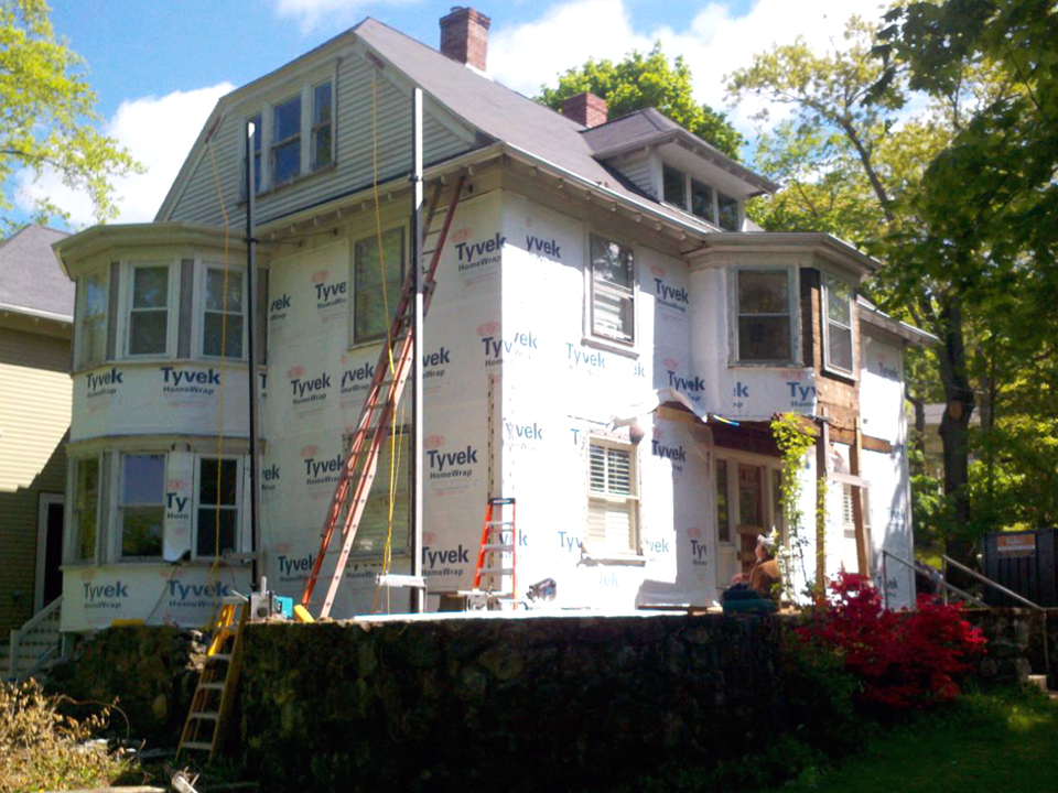 porch cupola before